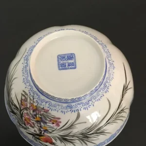 Vintage Chinese eggshell bowl - Image 4