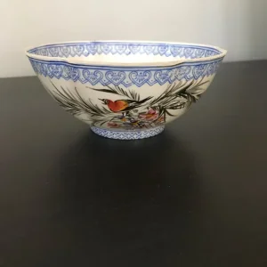 Vintage Chinese eggshell bowl