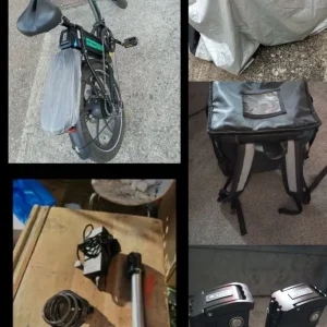 Hitway bk6s (2 batteries + bag + bike cover)