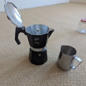 FREE Moka Pot + Milk Jug