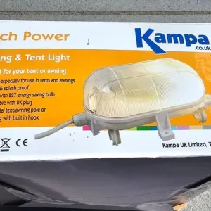 Kampa Bulkhead Style Light 6m Cable with Switch - Image 2