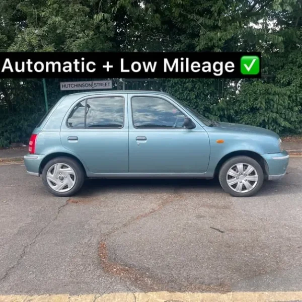 2002 Automatic Nissan Micra (Low Mileage)