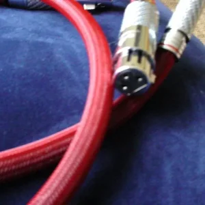 ATAUDIO Pure Silver 1m XLR To RCA Interconnect Audio Cables - Image 2