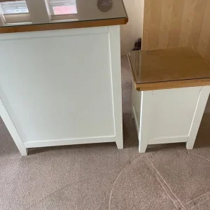 Bedroom Furniture Chest of Draws, Bedside Cabinet & Headboard - Image 4
