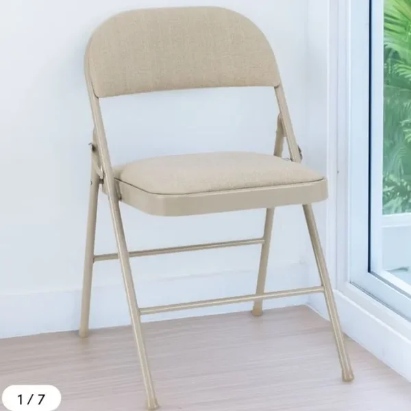 6 foldable chairs