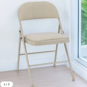 6 foldable chairs