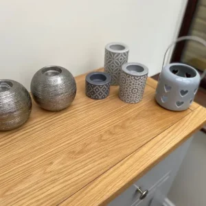 Bundle of candle and tealight holders