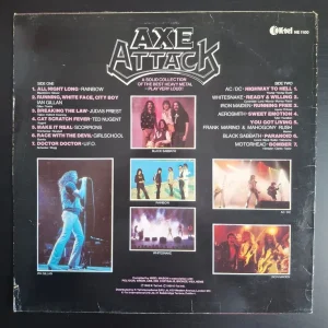 Axe Attack Rock Compilation 12" Album - Image 2