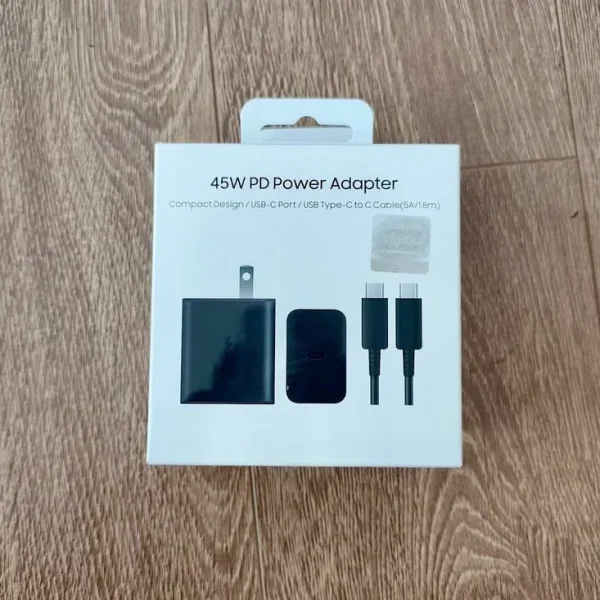 45W USB-C PD Fast Charger with 1.8m Cable