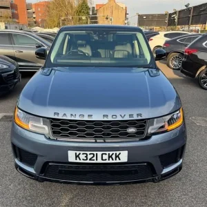 2018 Land Rover Range Rover Sport 3.0 Diesel HSE Auto 4WD Blue Exterior - Image 3