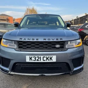 2018 Land Rover Range Rover Sport 3.0 Diesel HSE Auto 4WD Blue Exterior - Image 4