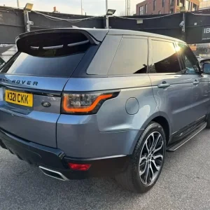 2018 Land Rover Range Rover Sport 3.0 Diesel HSE Auto 4WD Blue Exterior - Image 6