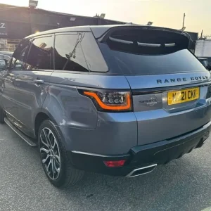 2018 Land Rover Range Rover Sport 3.0 Diesel HSE Auto 4WD Blue Exterior - Image 7