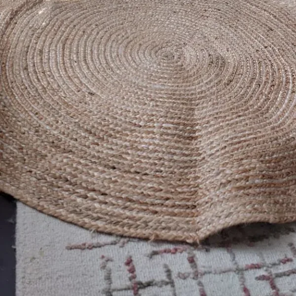 Jute circle mat