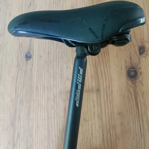 Comfort Bike Saddle and Alloy Seat Post