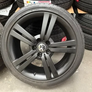 18” VW Badged Alloy Wheels with Tyres for VW Caddy, Golf, Audi A3 - Image 3