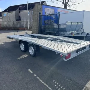 Jupiter 4m x 2.1m Twin Axle Car Transporter Beavertail 2700kg - Image 4