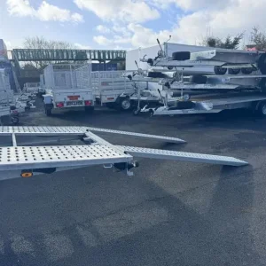 Jupiter 4m x 2.1m Twin Axle Car Transporter Beavertail 2700kg - Image 8