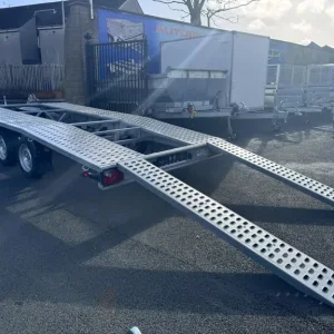Jupiter 4m x 2.1m Twin Axle Car Transporter Beavertail 2700kg