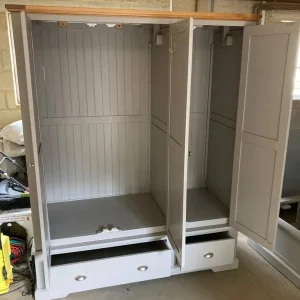 Oak Furnitureland Triple Wardrobes - Image 2