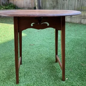 Oval table
