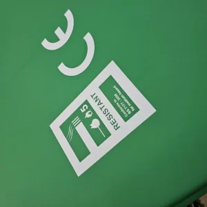 foam mattress with waterproof green cover - Image 3