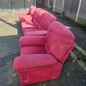 Recliners sofa and chair - Image 3