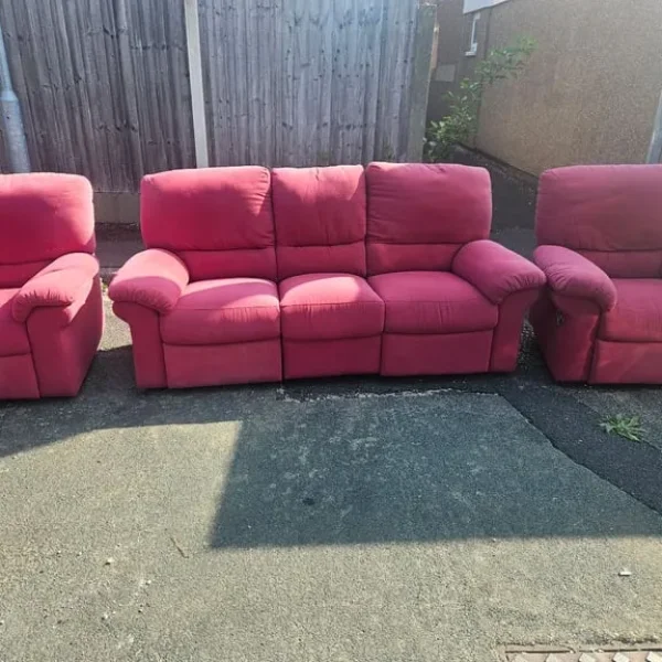 Recliners sofa and chair