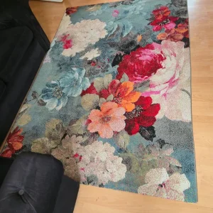 Large Heavy Floral Rug