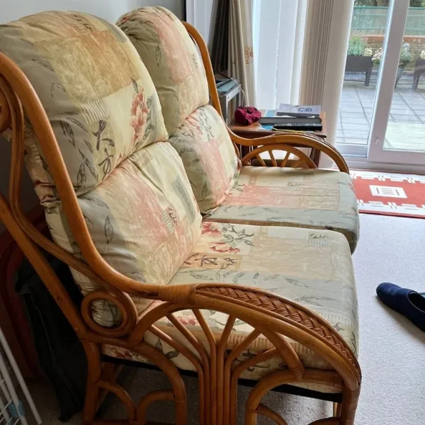 Conservatory sofa and two chairs