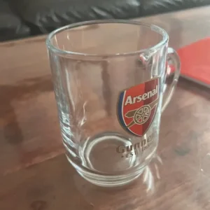 Arsenal glass mug with logo - Image 4