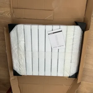 White double panel radiator