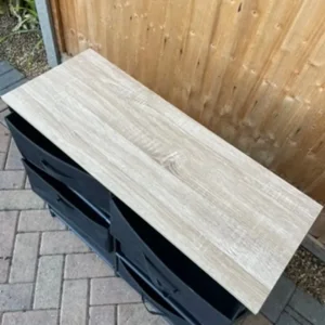 Black 6 drawer unit - Image 2