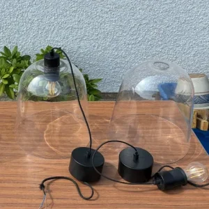 Vogue Sturt Mid Century Glass Pendant Light - Image 2