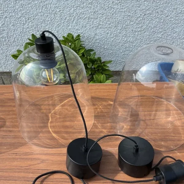 Vogue Sturt Mid Century Glass Pendant Light