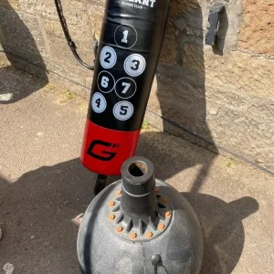 Heavy Duty Punch Bag with Numbered Zones - Image 3