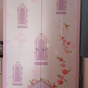 Childrens castle wardrobe