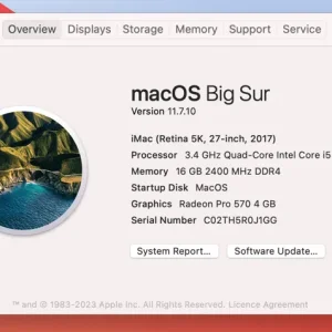 2017 iMac Retina 5K 27" - Image 2