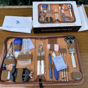 147-piece watch repair tools kit