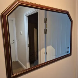 Mahogany Coloured Mirror