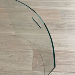 Curved Tempered Glass Fire Screen - Image 5
