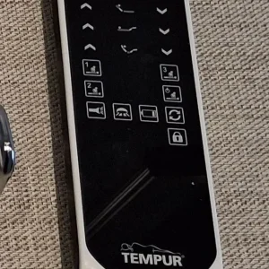 TEMPUR Single Profile bed with remote and massage function - Image 7