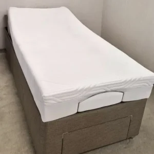 TEMPUR Single Profile bed with remote and massage function