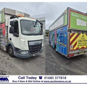 2017 DAF LF 180 12T 4X2 Diesel Auto Recycling Truck Euro 6