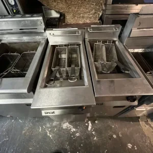 Lincat Gas Fryer 2 Basket Commercial Kitchen Equipment - Image 2