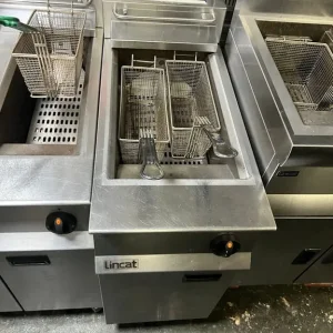 Lincat Gas Fryer 2 Basket Commercial Kitchen Equipment