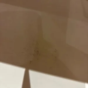 White TV stand - Image 4
