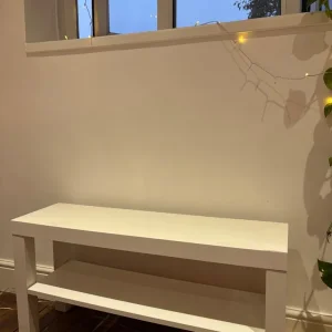 White TV stand