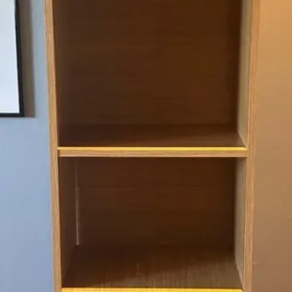 2 x Argos Home Maine Narrow Bookcase in Oak