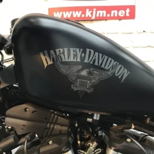 Harley Davidson XL883 Iron, 2015, 6723 miles, black, one owner - Image 7